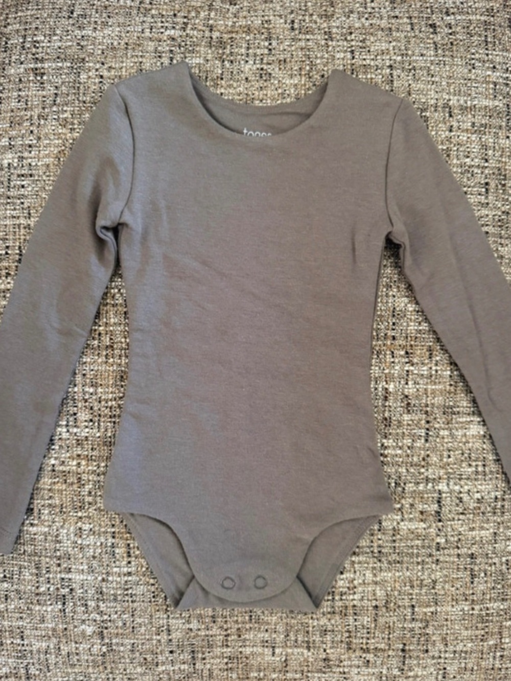 Tones for Kids Long Sleeve Bodysuit 12-18 Months